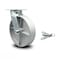 Service Caster 8 Inch Semi Steel Swivel Caster with Roller Bearing and Swivel Lock SCC SCC-30CS820-SSR-BSL - alternate 1